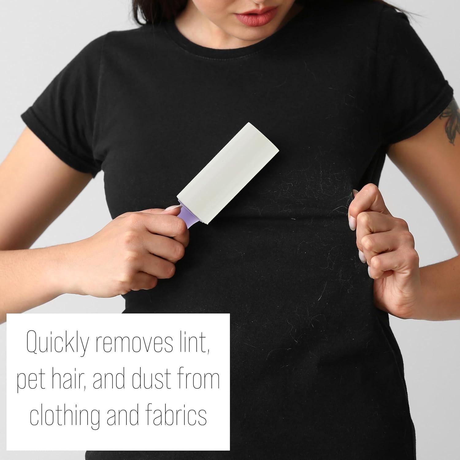 Paquete de 5 Rollos de Rodillos Lint Mini Expressions - Compactos