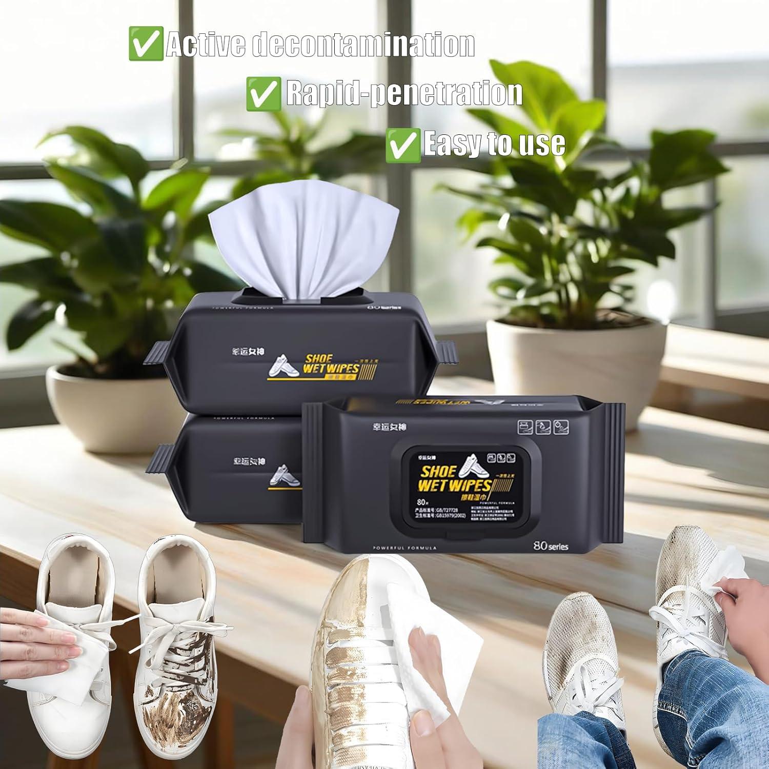 Toallitas Limpiadoras de Zapatos Lucky Goddess - 344 Pcs