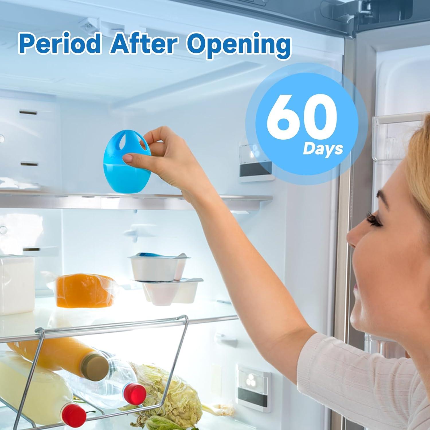 Desodorante Natural para Refrigerador Agbowie 3 Paquete 180 Días