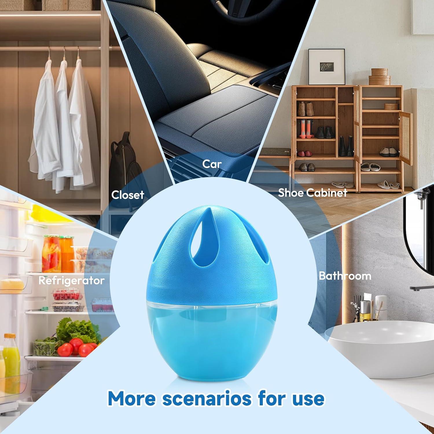 Desodorante Natural para Refrigerador Agbowie 3 Paquete 180 Días