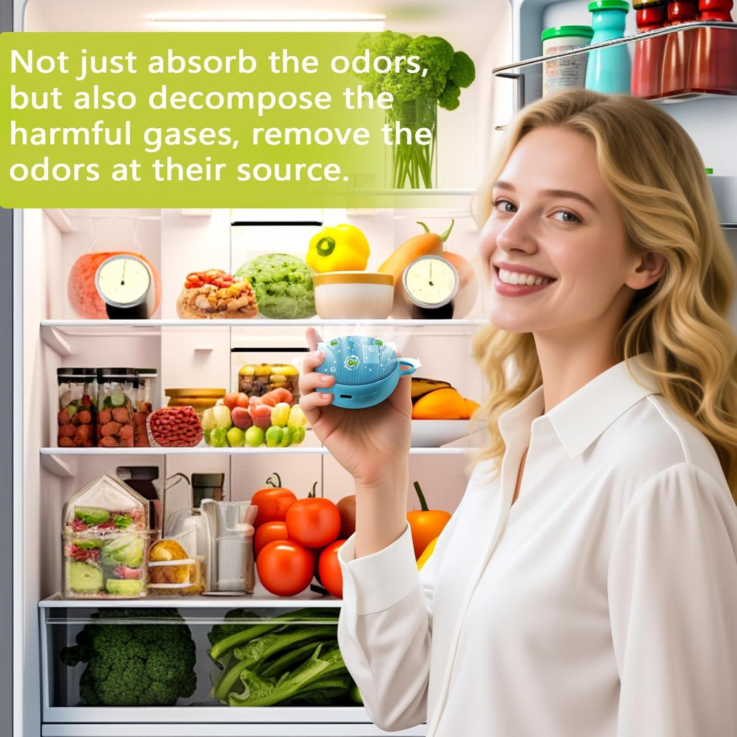 Desodorante de Refrigerador MOVATEK ACT0035-01 Recargable USB