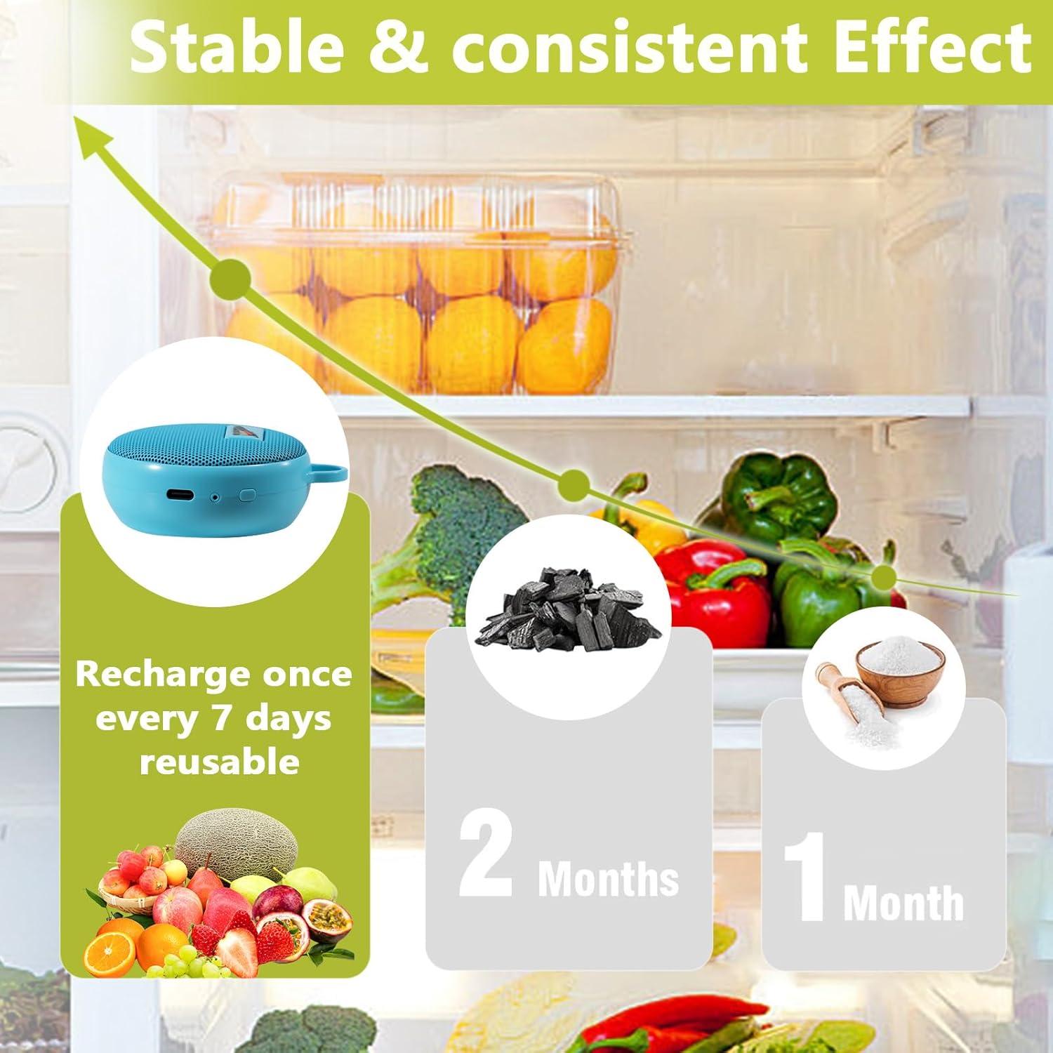 Desodorante de Refrigerador MOVATEK ACT0035-01 Recargable USB