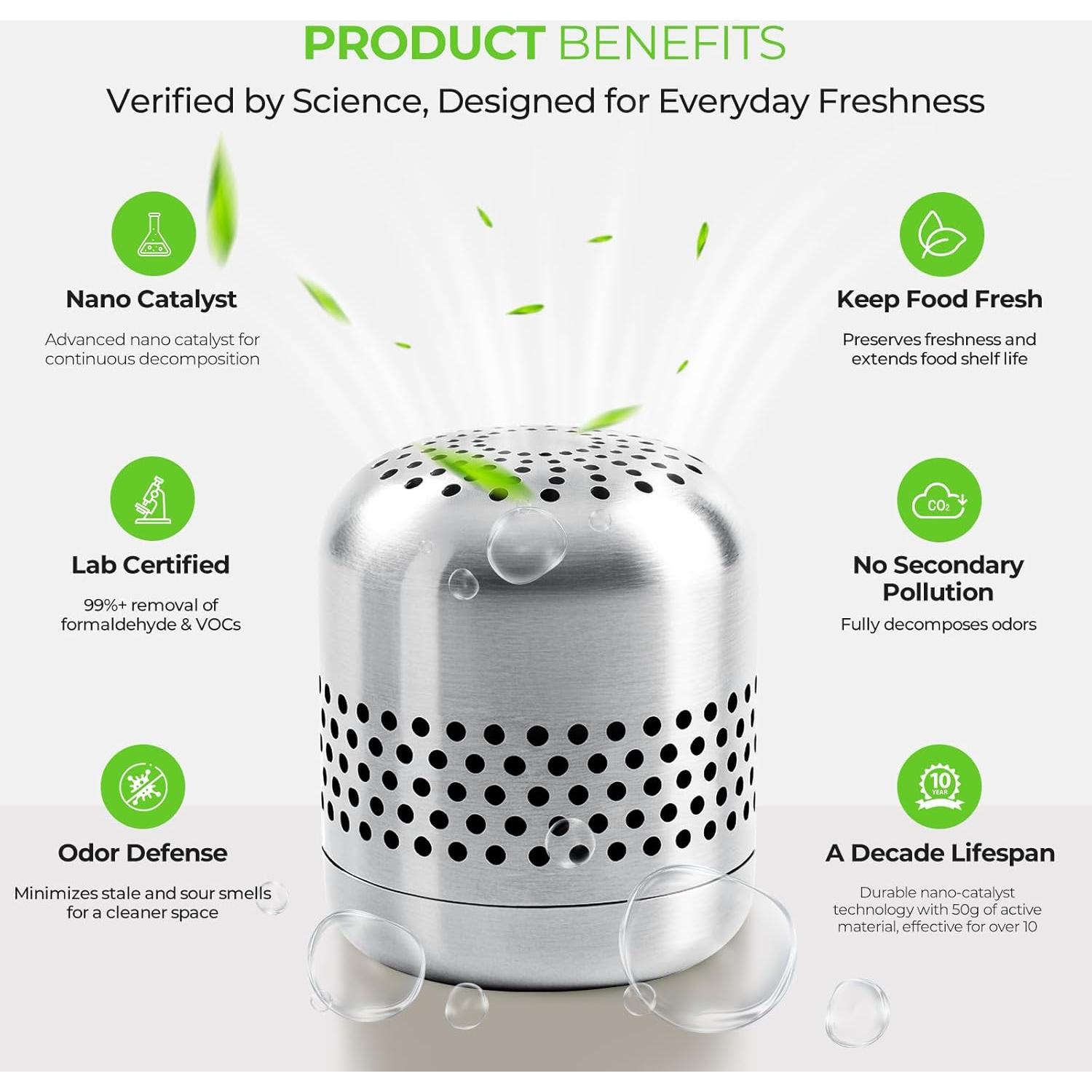 Desodorante de Refrigerador Lyserin 10 Años Eliminador de Olores