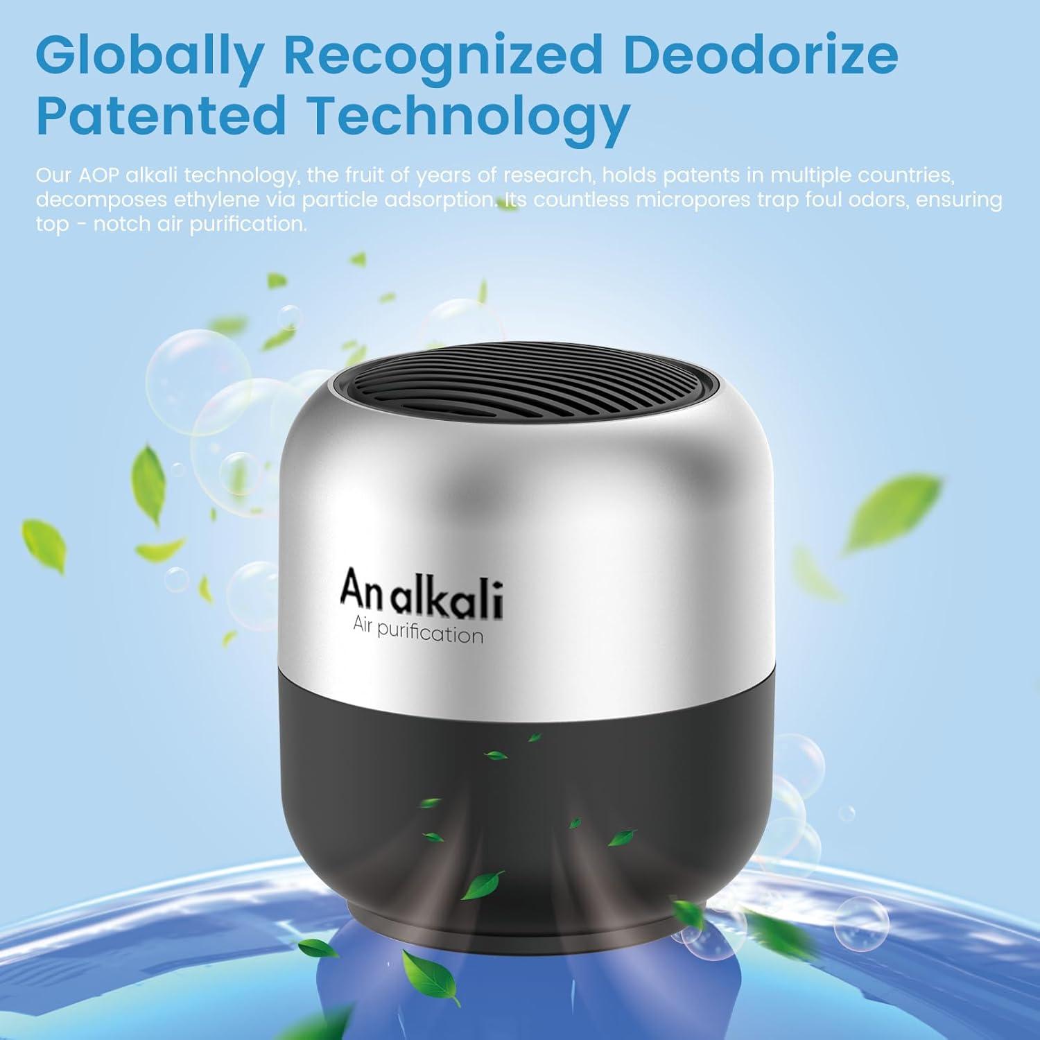 Desodorante de Refrigerador An Alkali - 1 Cuenta, Ecológico y Efectivo