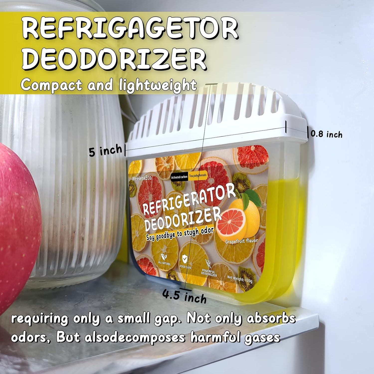 Desodorante de Refrigerador 2-en-1 WeelenkEco - Sabor Pomelo