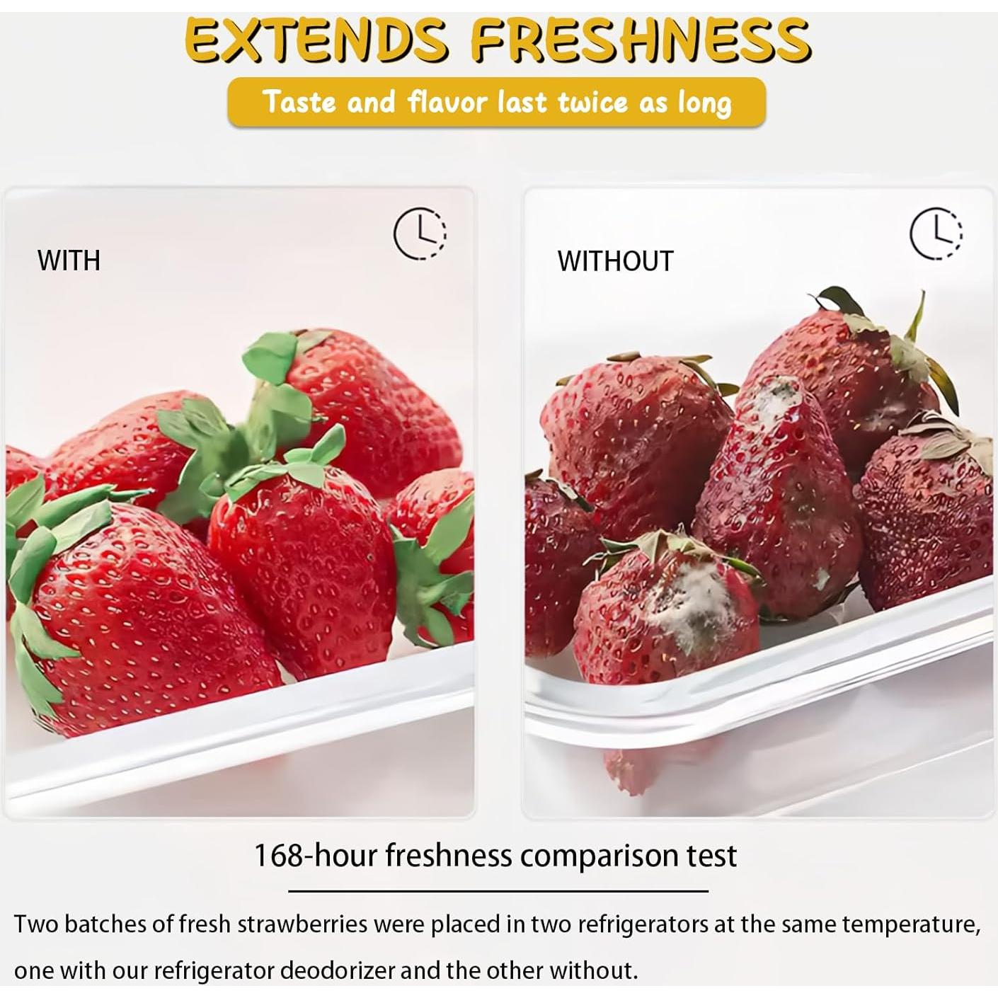 Desodorante de Refrigerador 2-en-1 WeelenkEco - Sabor Pomelo