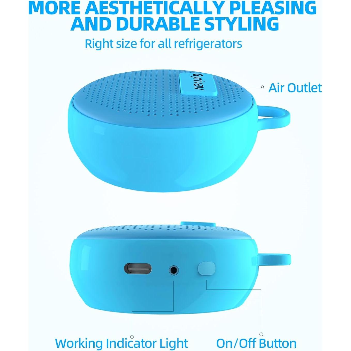 Desodorante Recargable para Refrigerador Gyrivav Azul