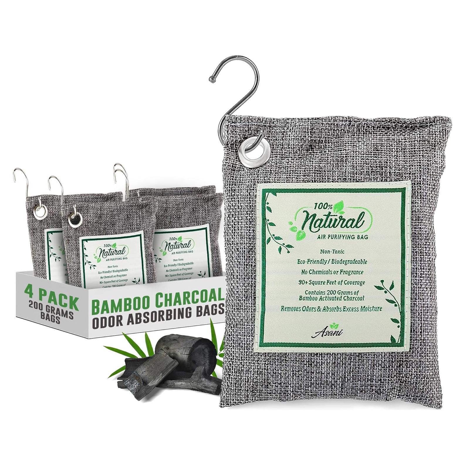 Bolsas Purificadoras de Aire Asani con Carbón Activado 4x200g