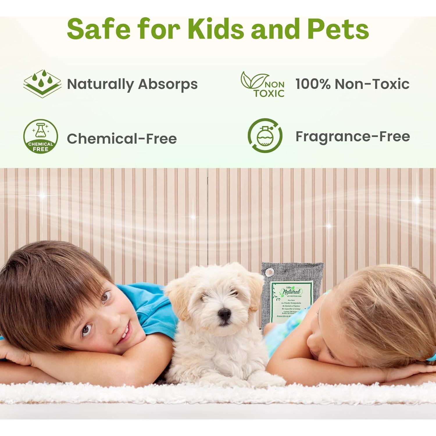 Bolsas Purificadoras de Aire Asani con Carbón Activado 4x200g