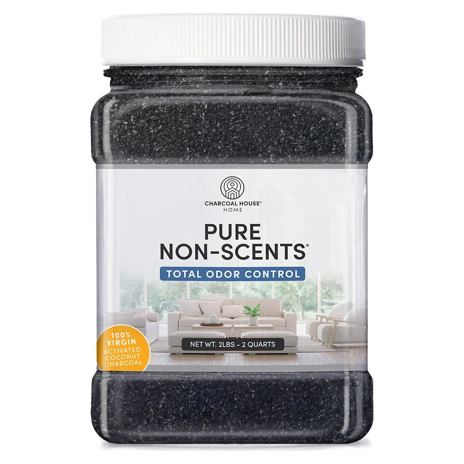 Carbón Activado Granulado Charcoal House 0.91kg - Eliminador de Olores Natural Sin Fragancia