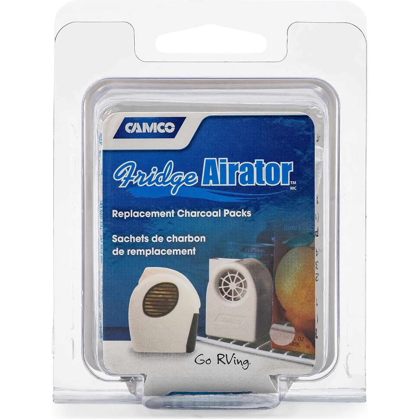 Paquetes de Carbón Camco 42093 para Aireador de Refrigerador