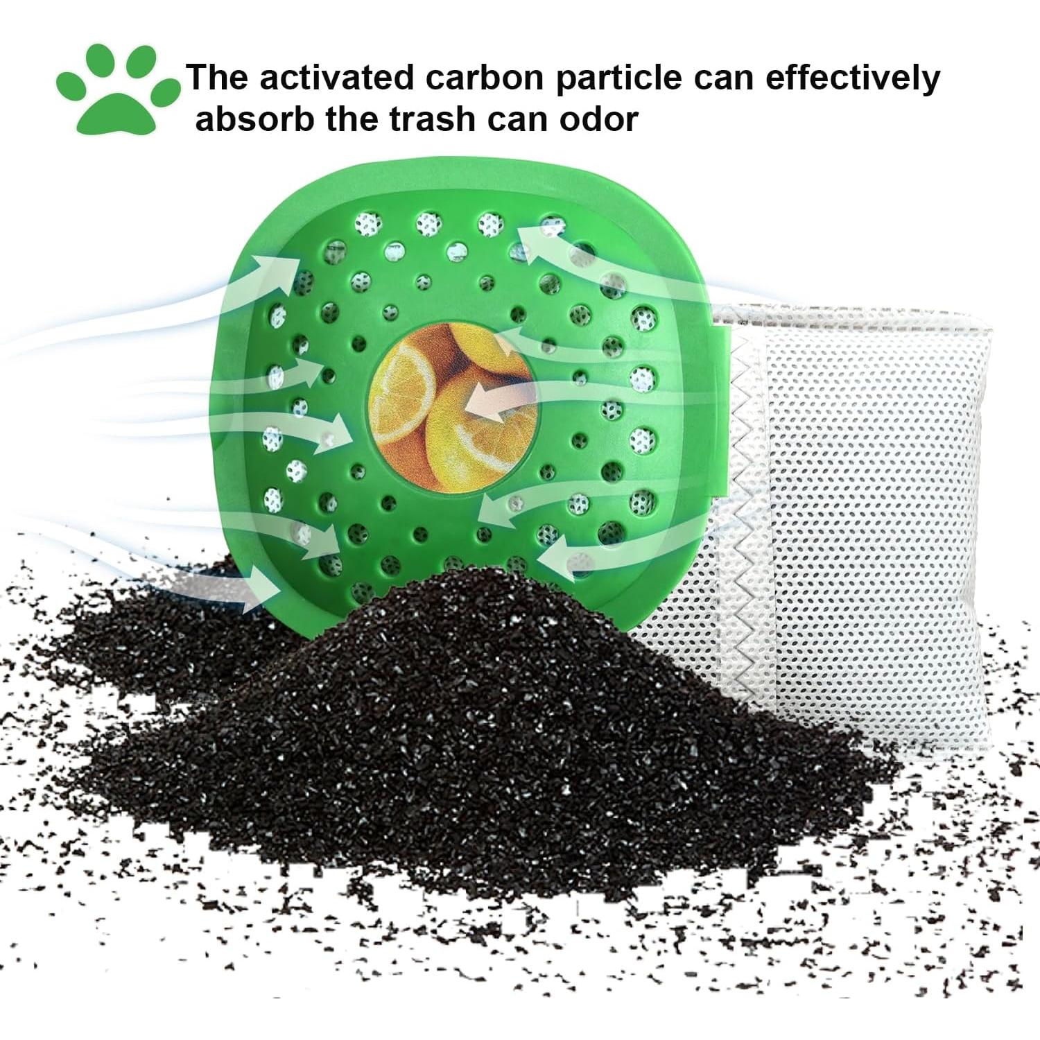 Ambientador Adhesivo EVA&EVE 2 Piezas Carbón Activado Limón y Lavanda