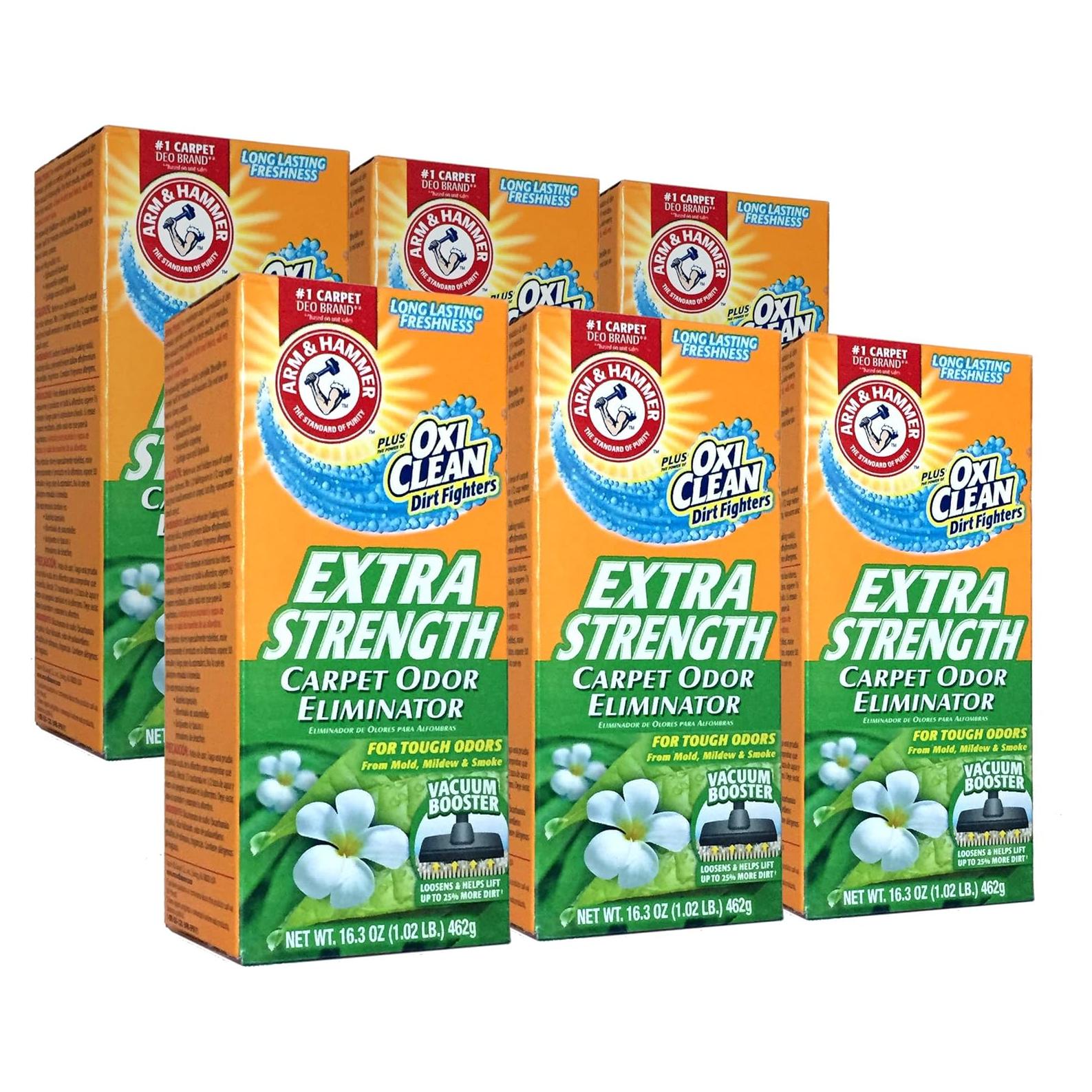 Eliminador de Olores para Alfombras Arm & Hammer 6-Pack 88.72ml