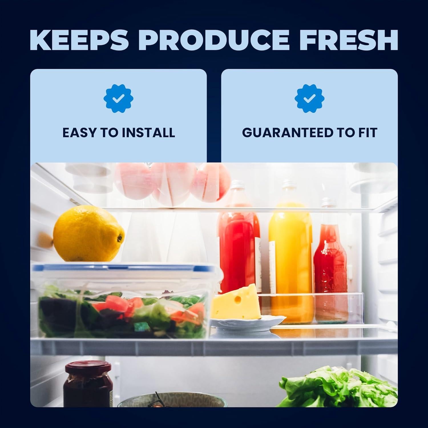 Filtro de Aire Mist W10311524 para Refrigeradores Whirlpool - 3 Unidades