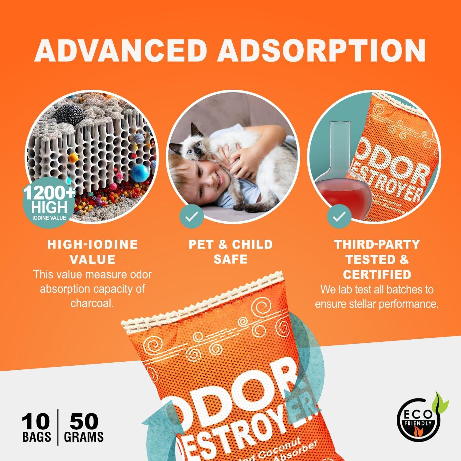 Desodorante de Zapatos Sunlight® Carbón Activado 50g - Eliminador de Olores