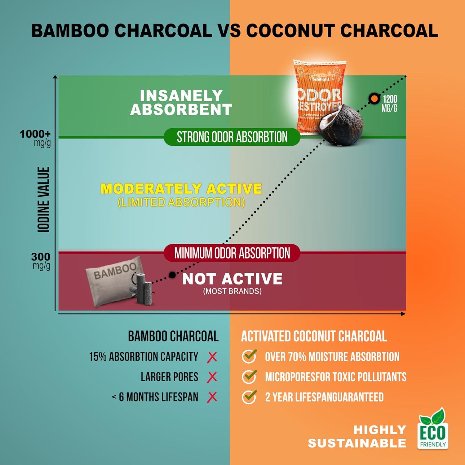 Desodorante de Zapatos Sunlight® Carbón Activado 50g - Eliminador de Olores