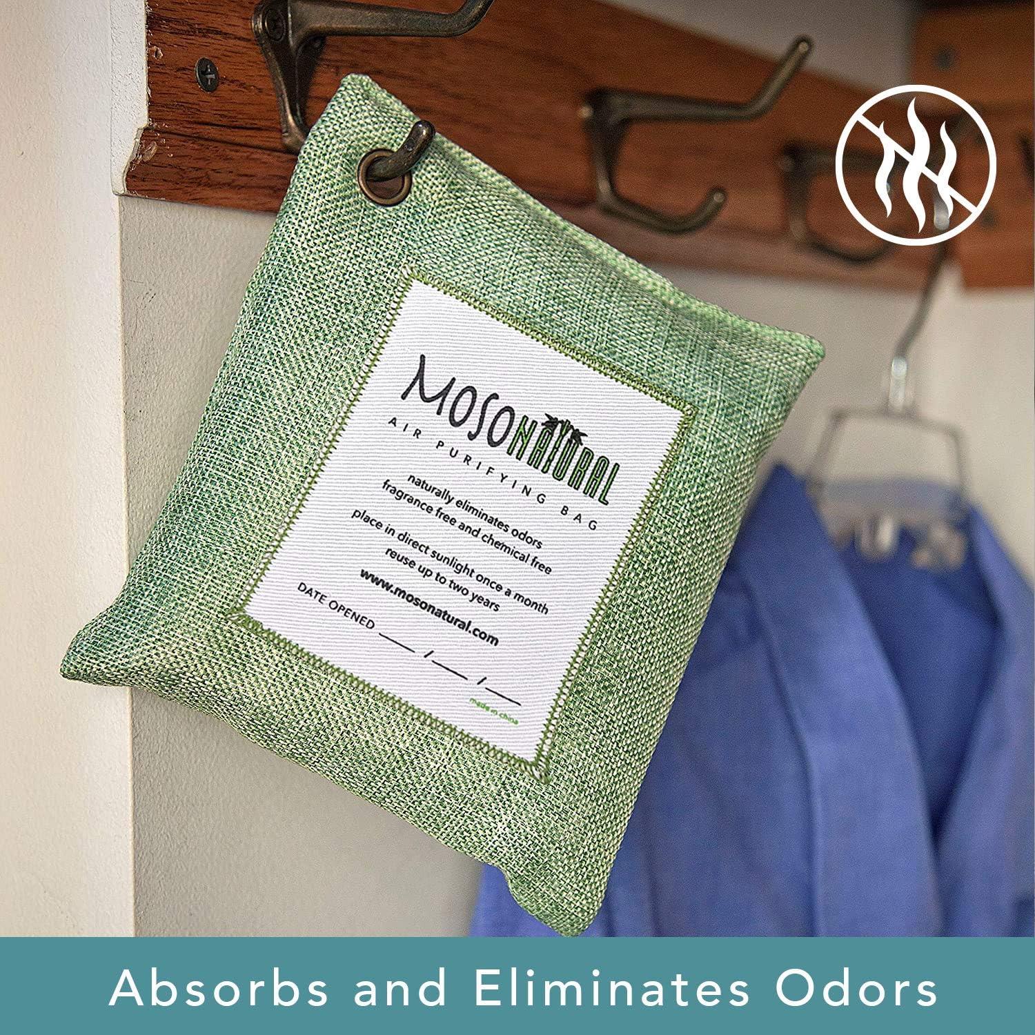 Bolsa Purificadora de Aire Moso Natural 200g (Paquete de 3)