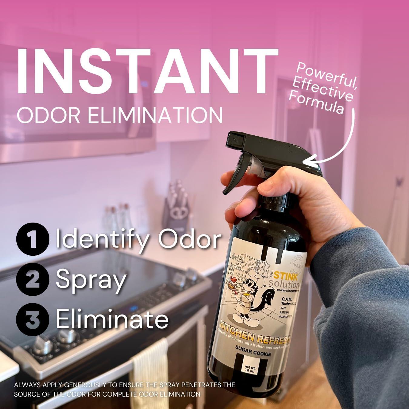 Eliminador de Olores The Stink Solution - 3 Botellas 118 ml