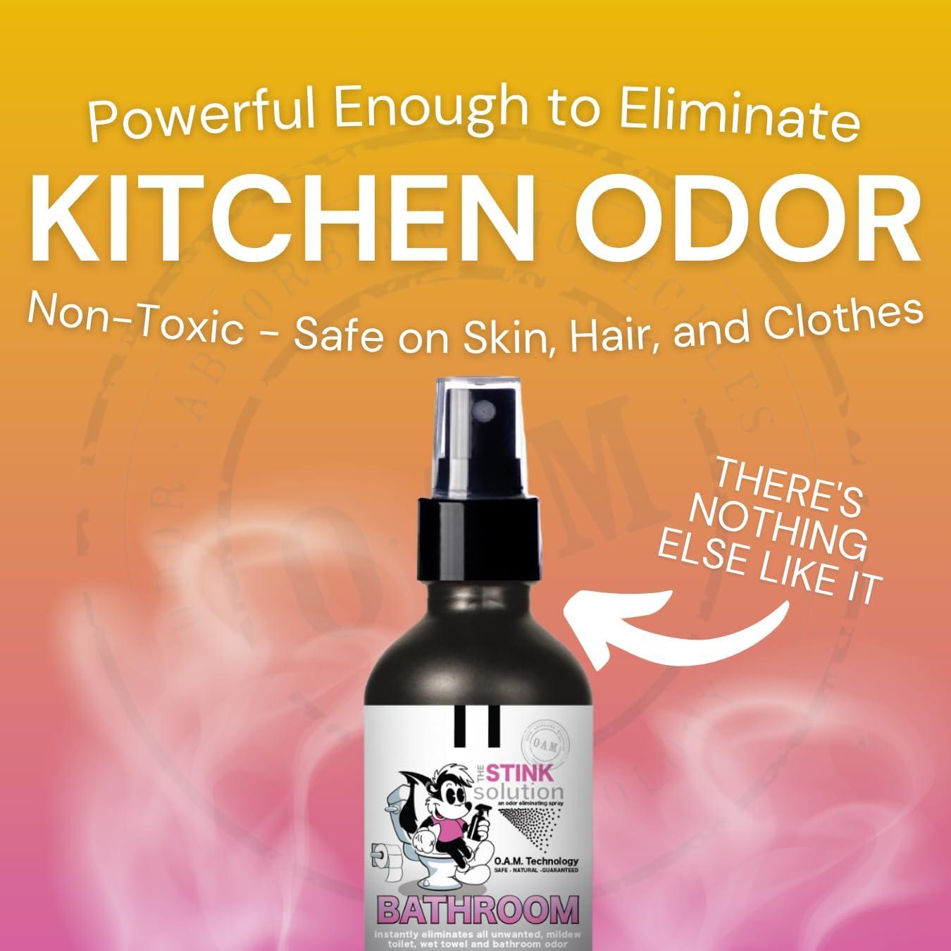 Eliminador de Olores The Stink Solution - 3 Botellas 118 ml