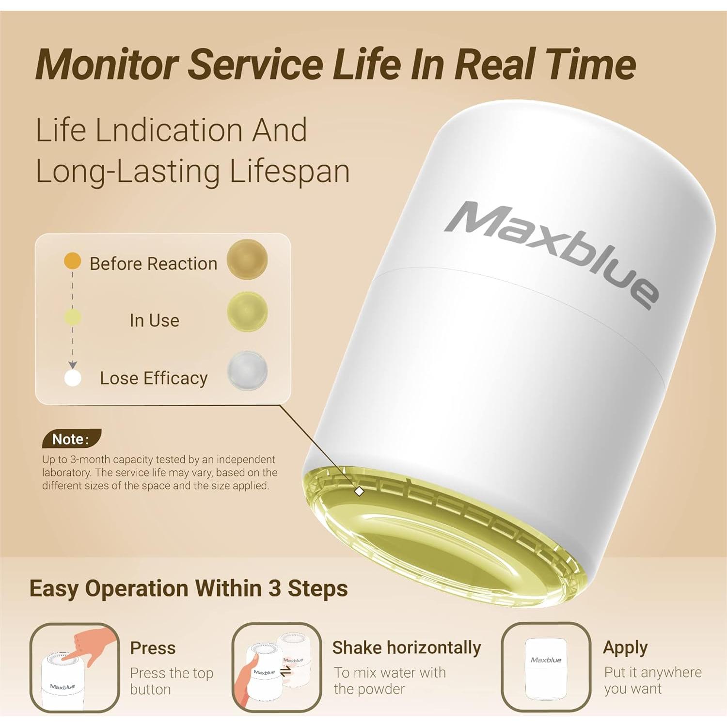 Eliminador de Olores Maxblue MB-ROE Ecológico 272g