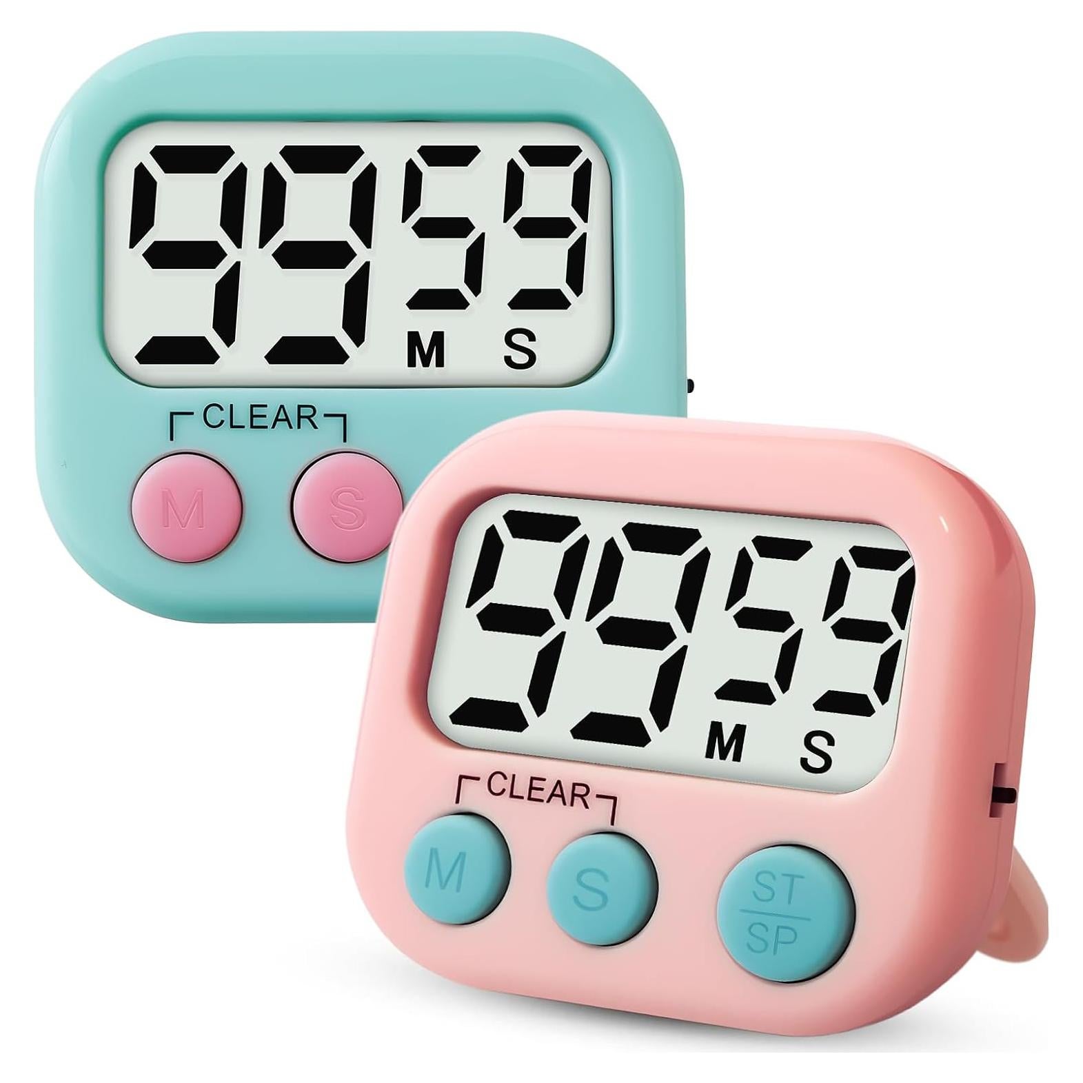 Temporizador Digital Glochin para Niños - 2 Pcs, Magnético