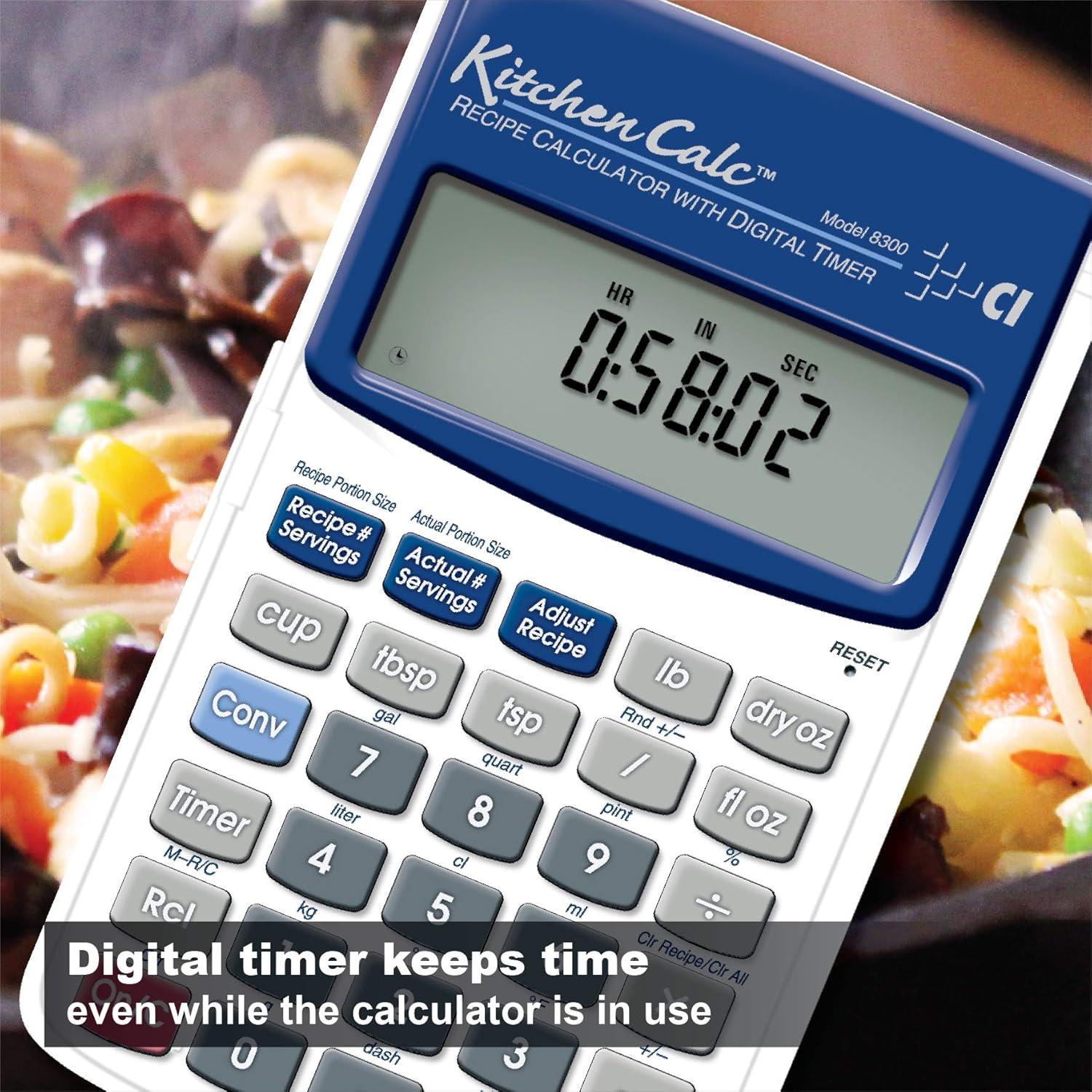 Calculadora de Recetas KitchenCalc 8300 - Calculated Industries