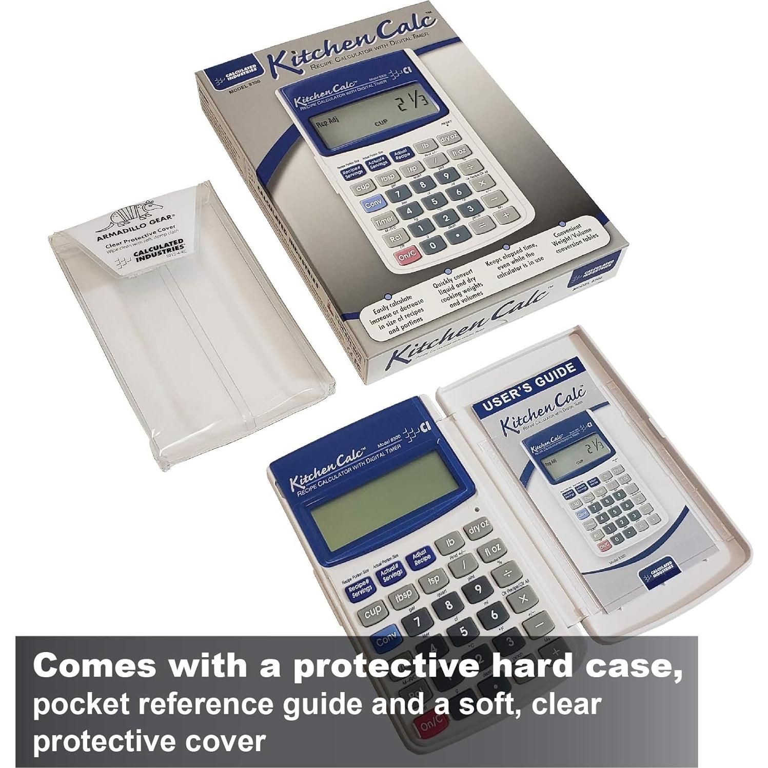 Calculadora de Recetas KitchenCalc 8300 - Calculated Industries