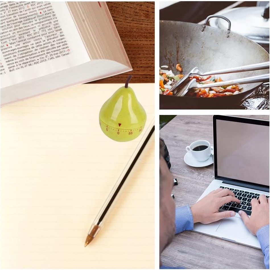 Temporizador de Cocina Mecánico NingMeng Verde 60 Minutos