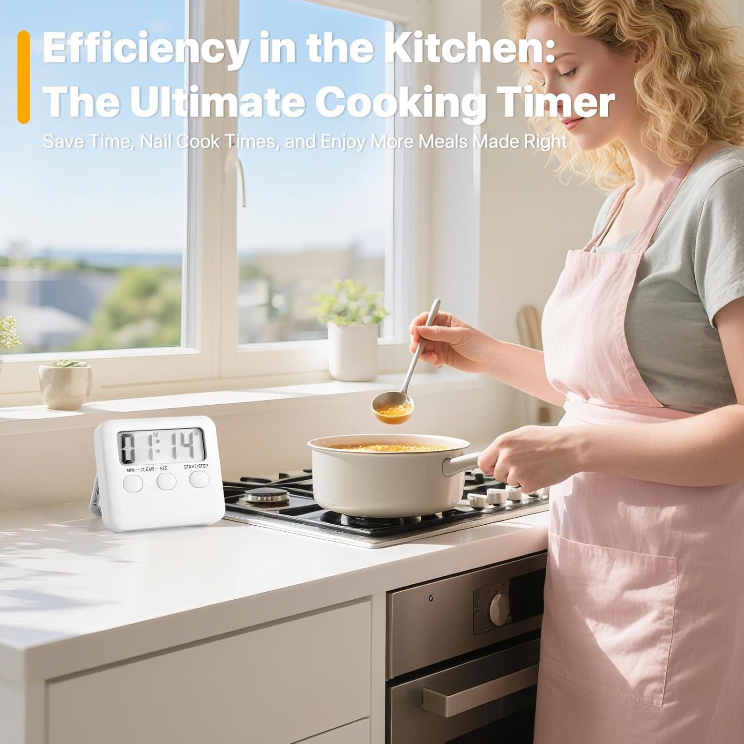 Paquete de 2 Temporizadores Digitales NEXHC con Pantalla LCD