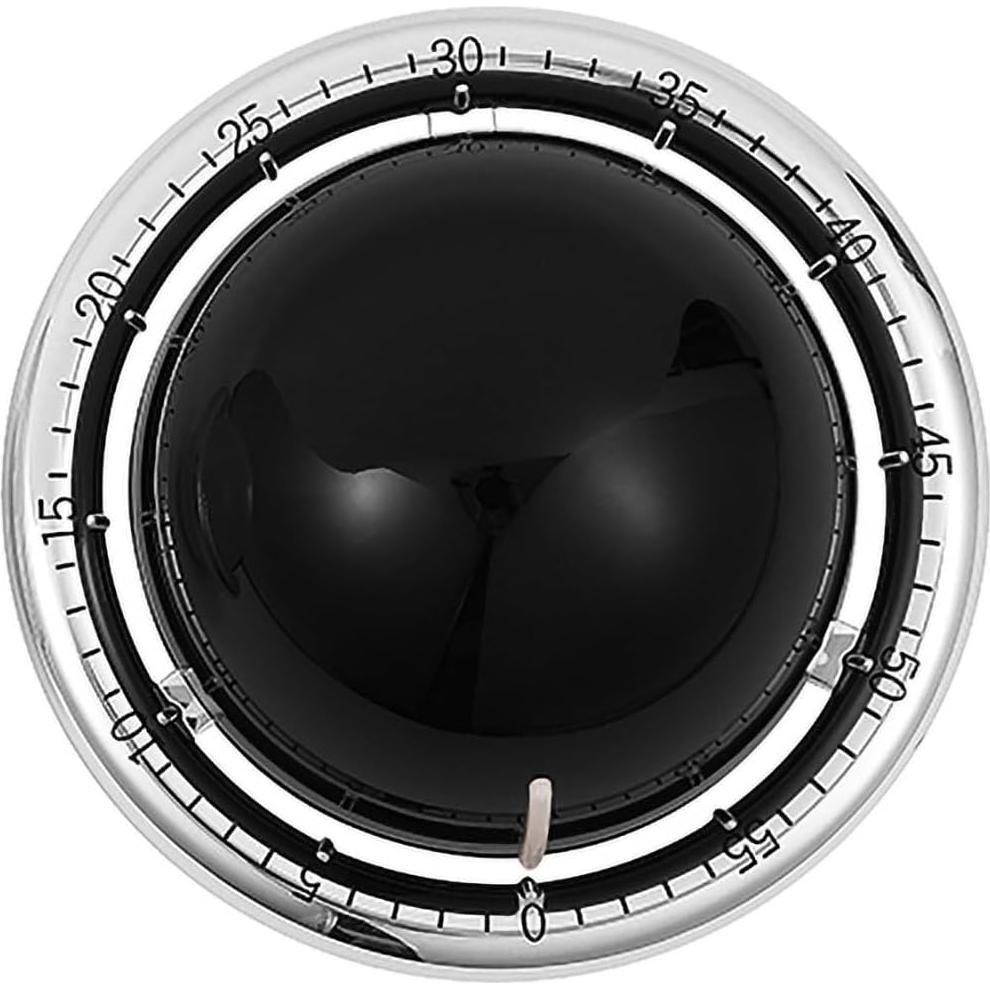 Temporizador de Cocina Mecánico LingLance 60 Minutos Magnético Negro