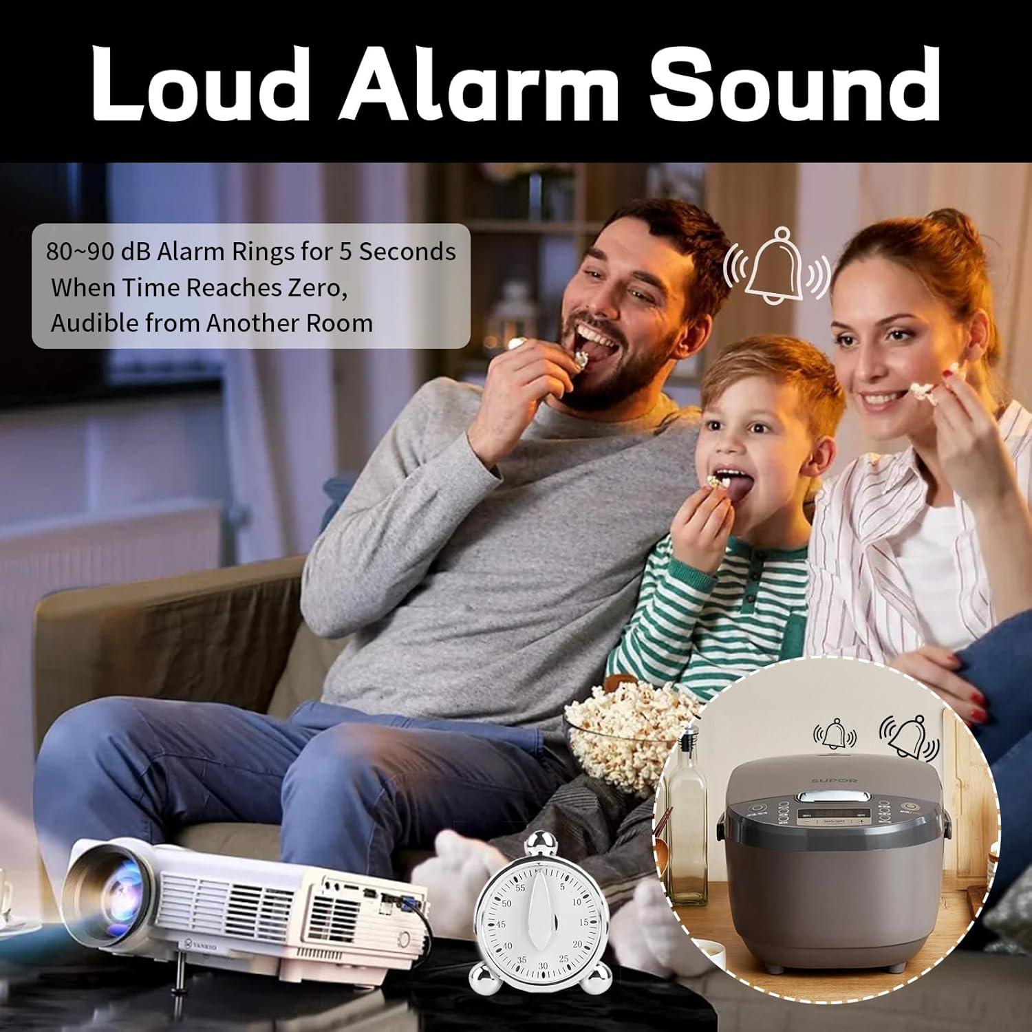 Temporizador Mecánico YAFIYGI 60 Minutos Visual Sin Baterías