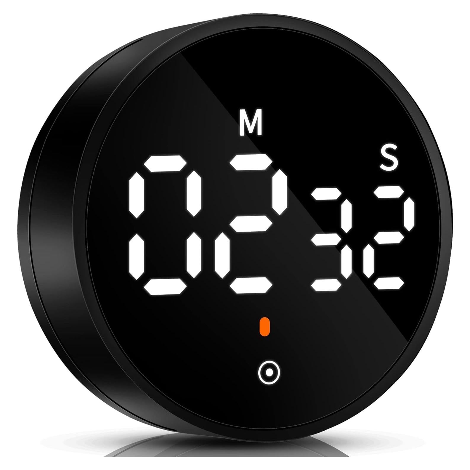 Temporizador de Cocina Magnético DALSHABET 3" LED Ajustable