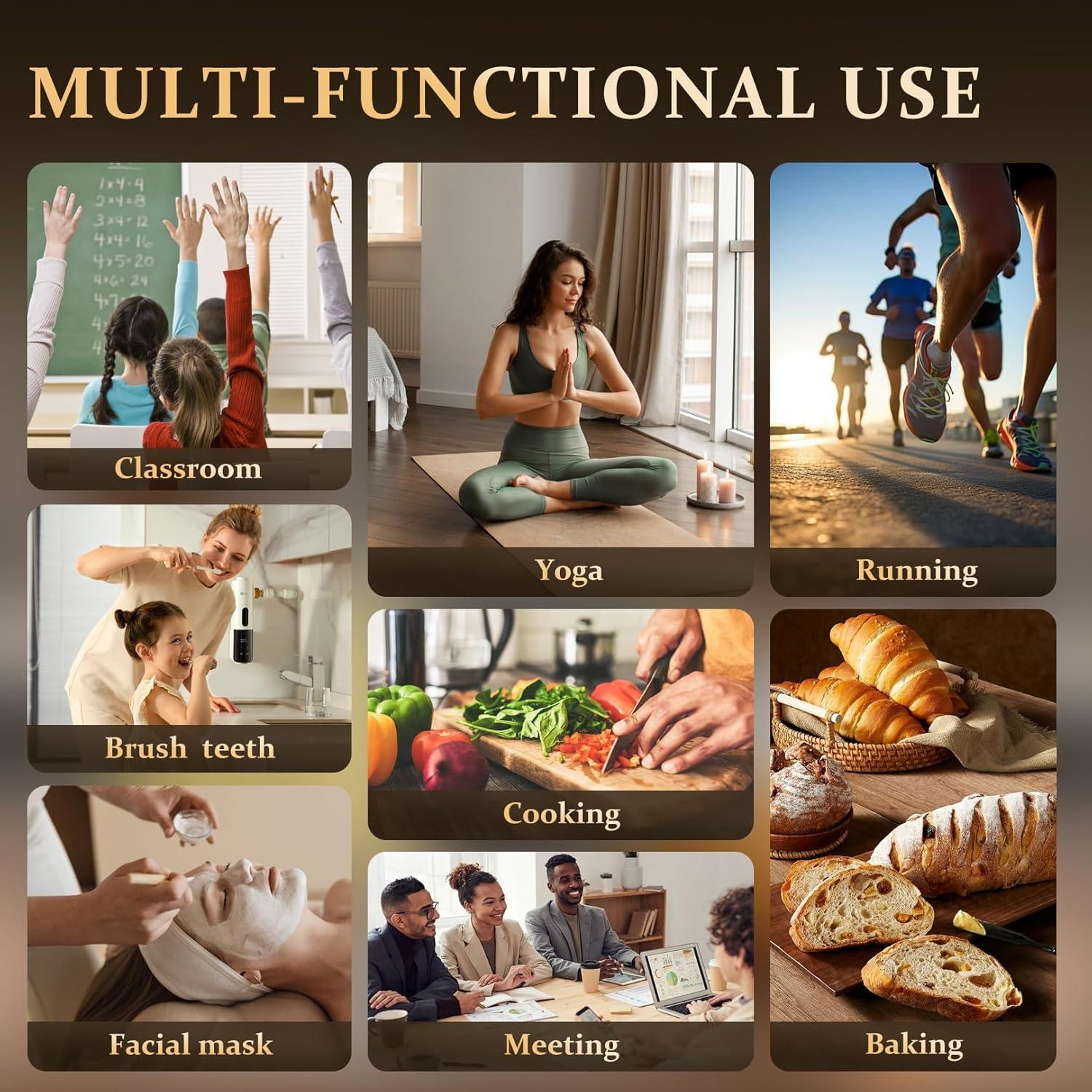 Temporizadores de Cocina Digitales VOULOIR - Paquete de 6