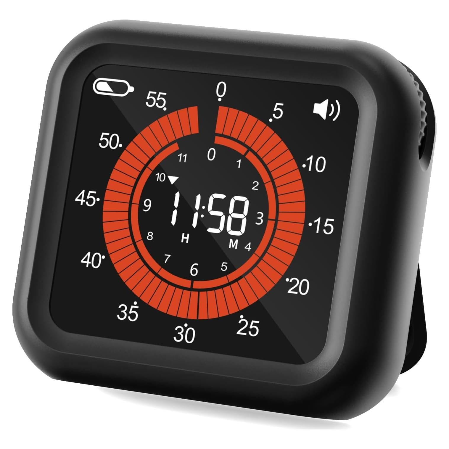 Temporizador Digital MeesMeek 11H59M Pantalla Grande Recargable