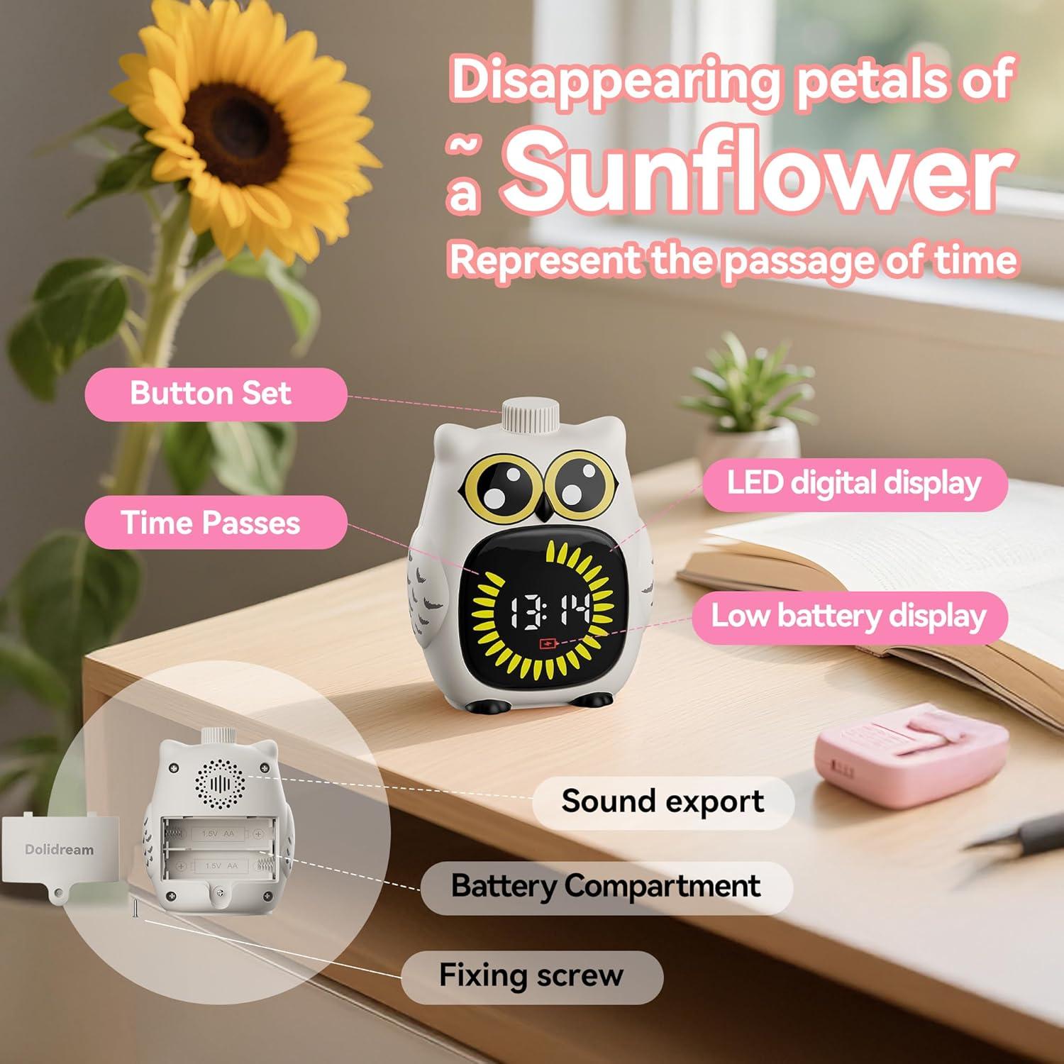 Temporizador Visual Digital Dolidream 99 Minutos para Niños