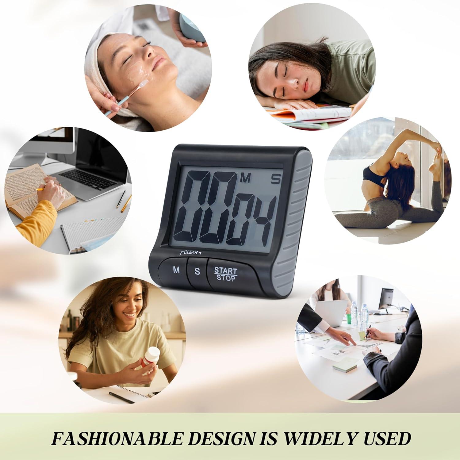 Temporizador de Cocina Digital BXF SPORTS 3" Pantalla Grande