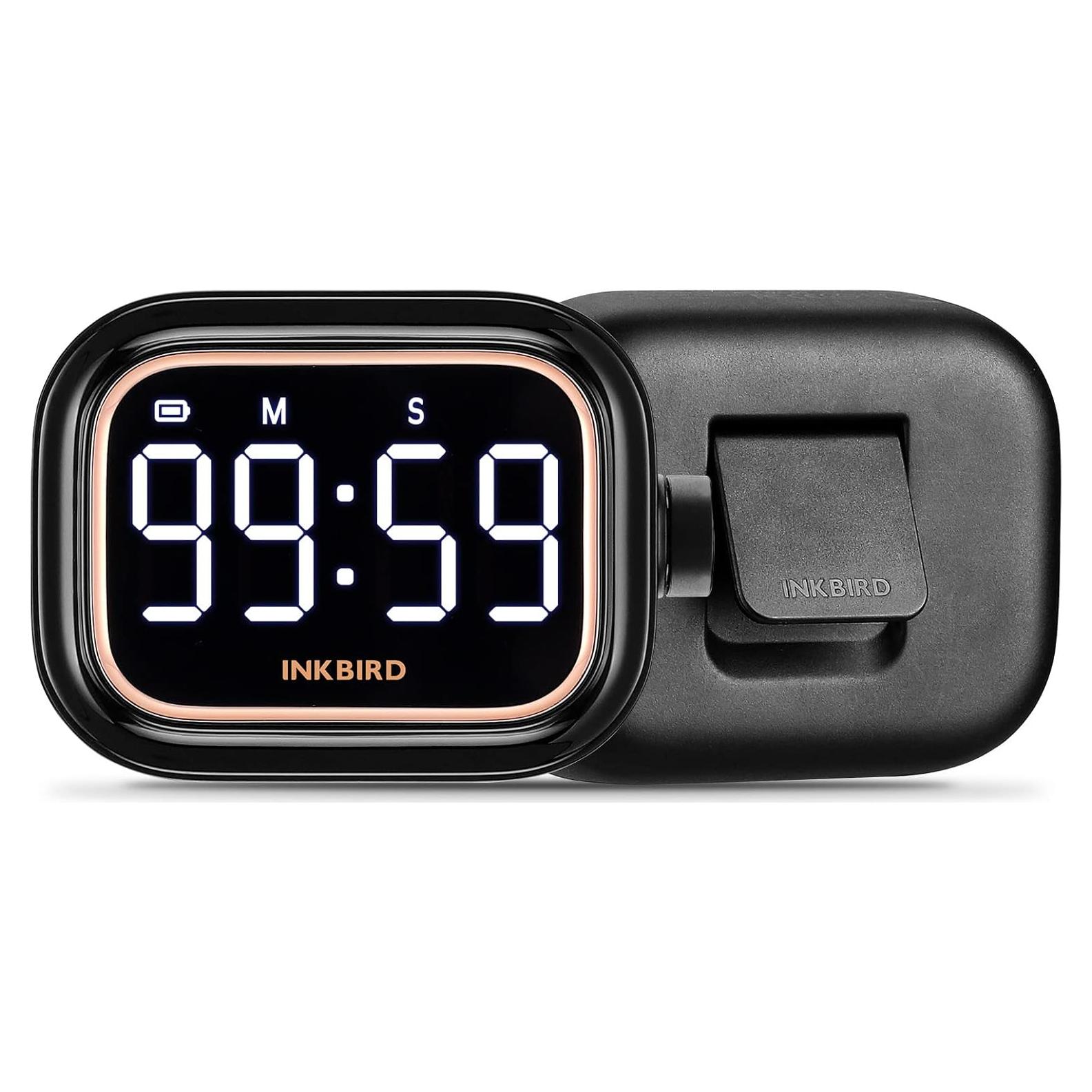Temporizador Digital Recargable INKBIRD IDT-02 con Alarma