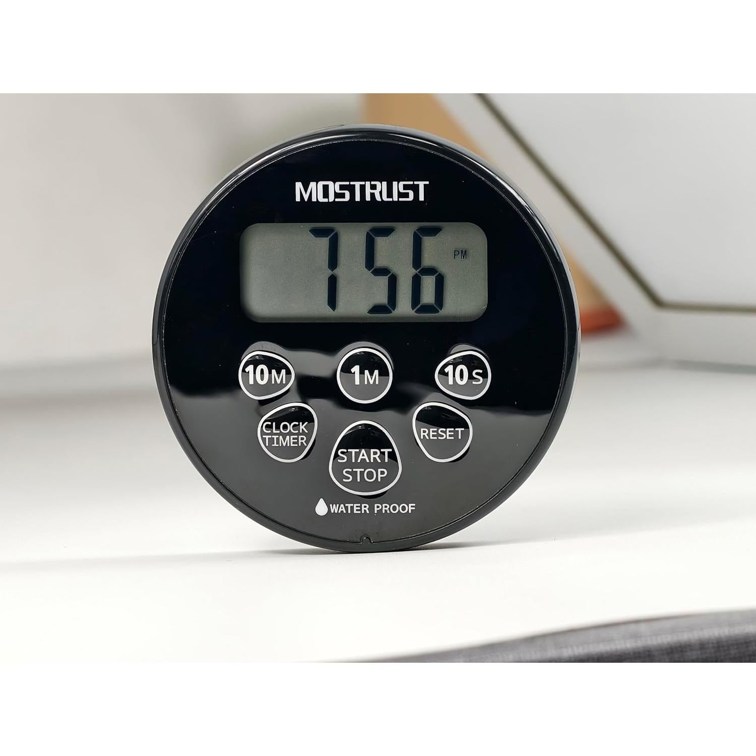 Temporizador de Ducha Digital Impermeable MOSTRUST IPX7