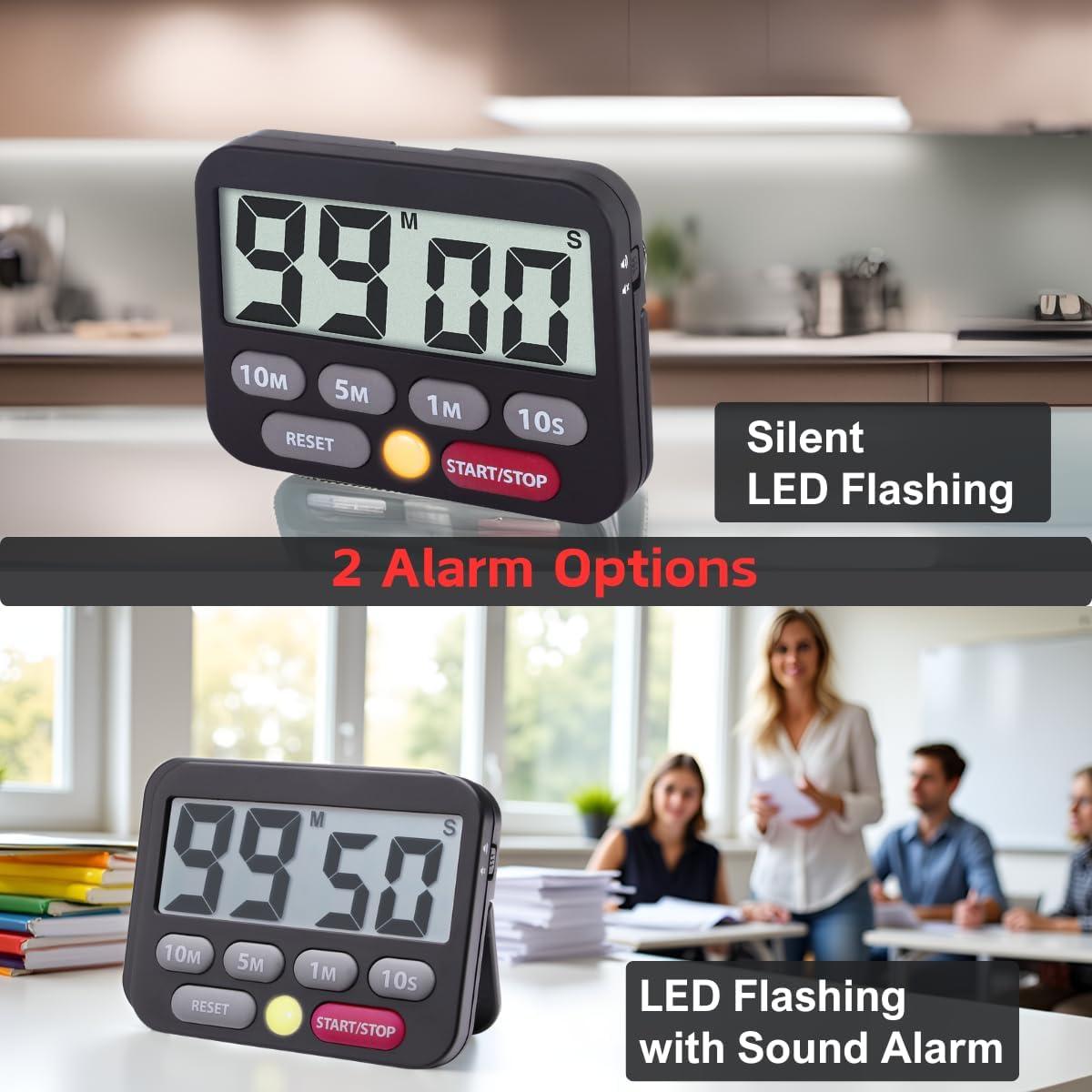 Temporizador Digital Searon Magnético con Alerta LED 68g