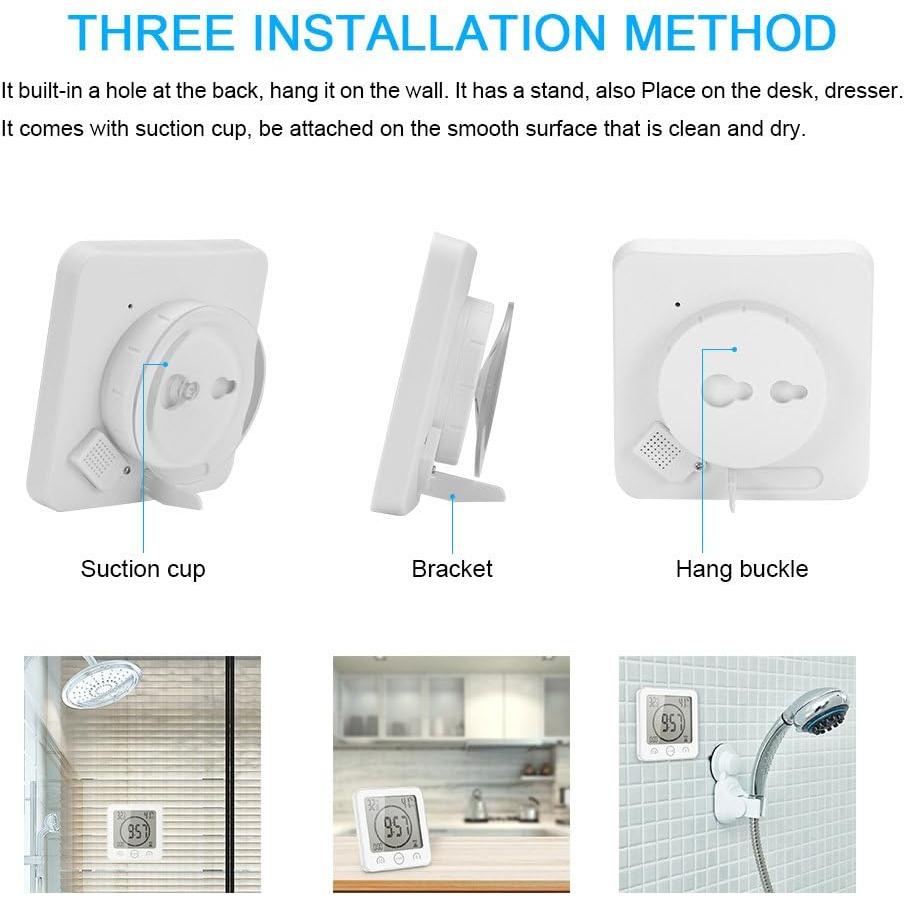 Reloj de Pared Digital AOZBZ con Temporizador y Alarma IP24