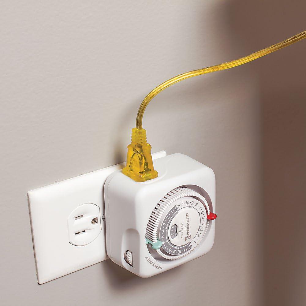 Temporizador Interior Intermatic TN111K 15A 24 Horas 2 Patas