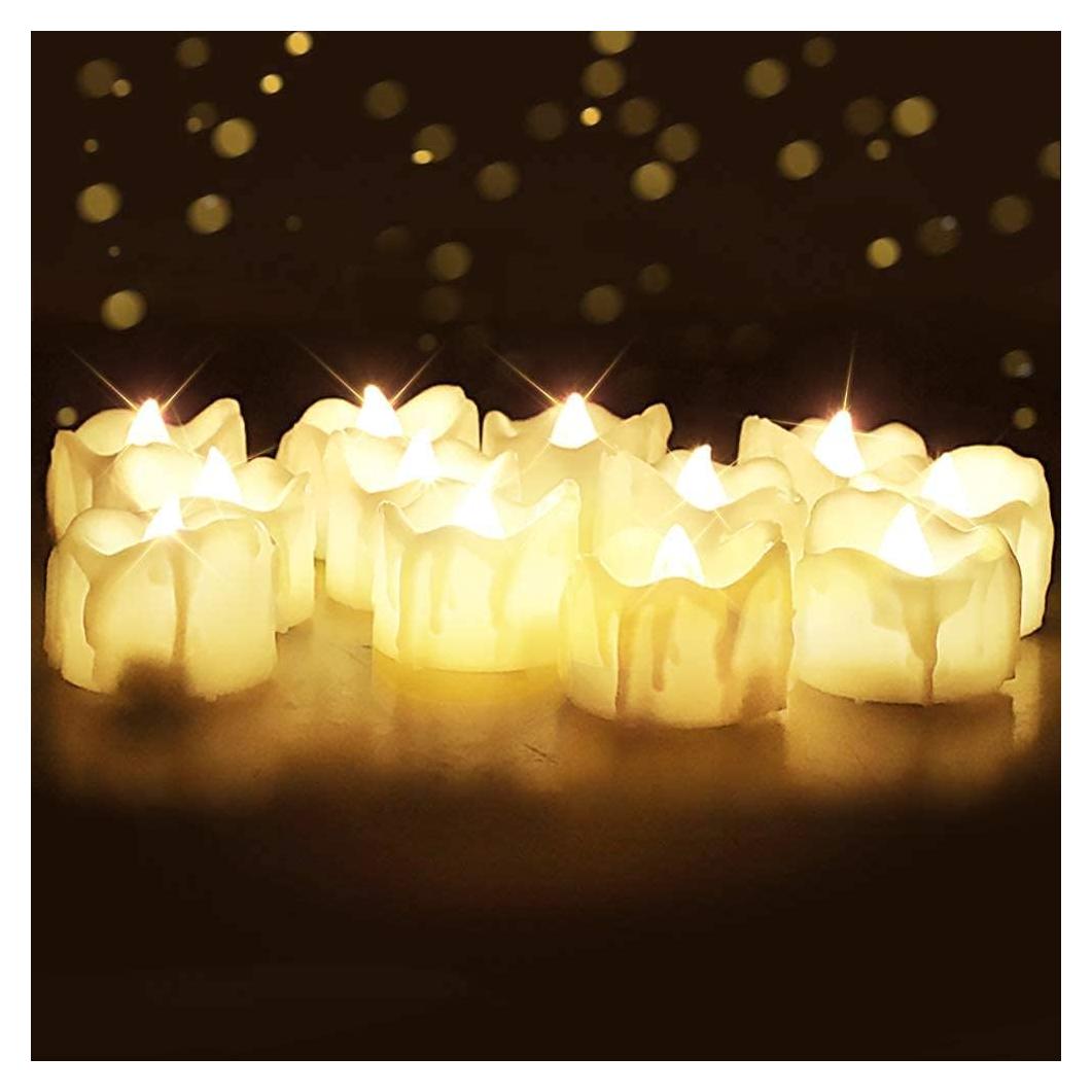 Homemory 12 Luces de Té LED con Temporizador Automático 6H