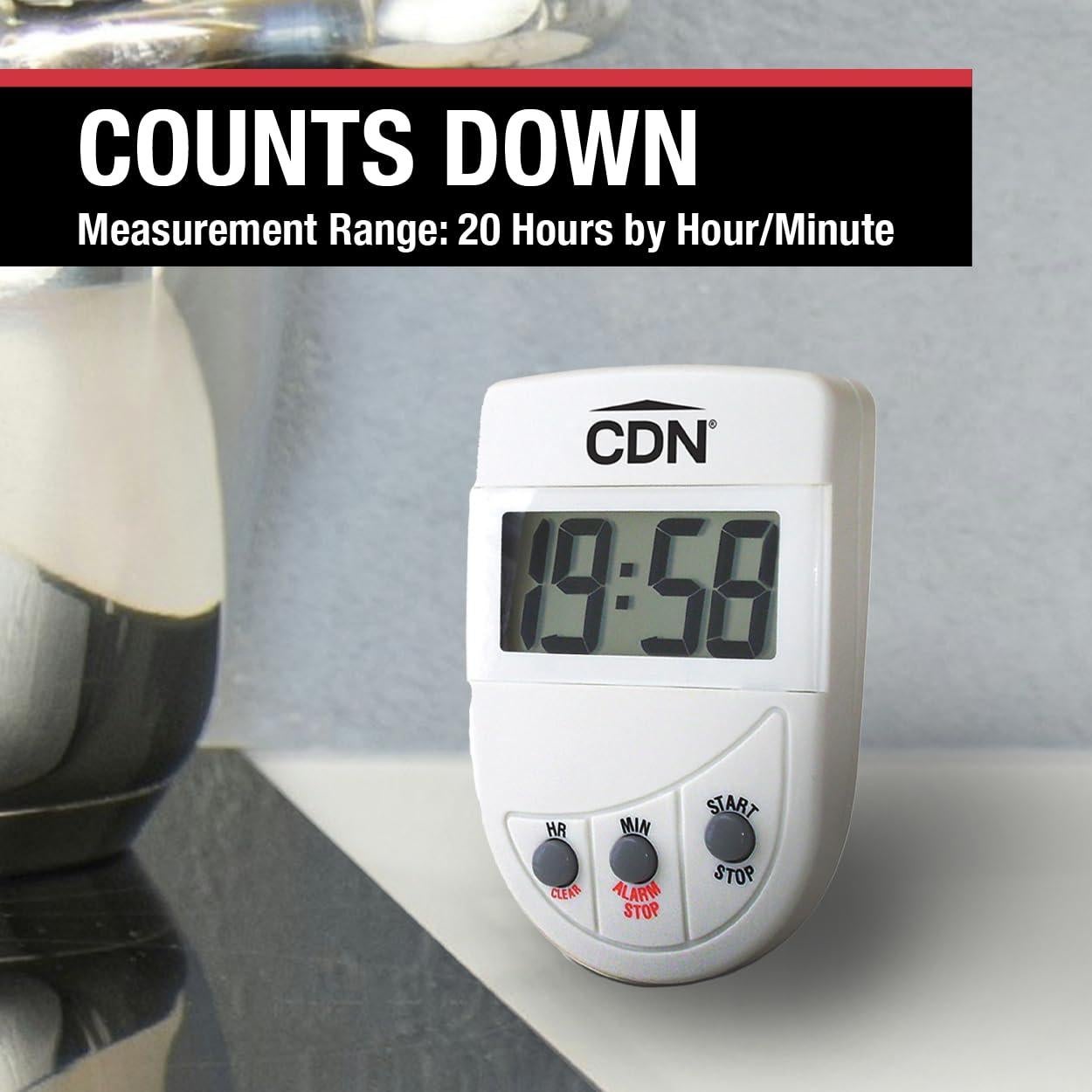 Temporizador Digital CDN TM4 - Cuenta Regresiva 20 Horas