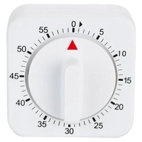 Temporizador Mecánico de Cocina Galepromot Blanco 60 Minutos