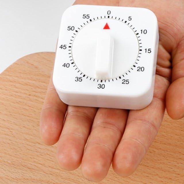 Temporizador Mecánico de Cocina Galepromot Blanco 60 Minutos