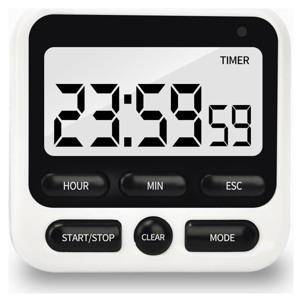 Temporizador de Cocina Fyueenix con Modo Silencioso y Pantalla HD