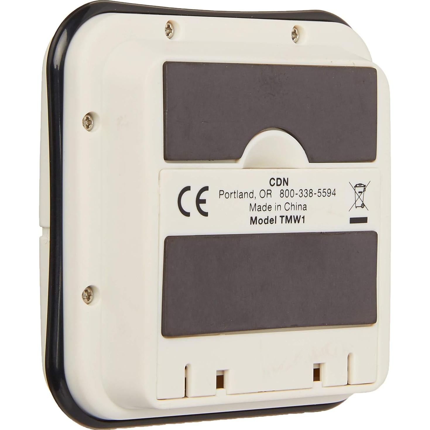 Temporizador de Cocina CDN TMW1 Impermeable y a Prueba de Golpes