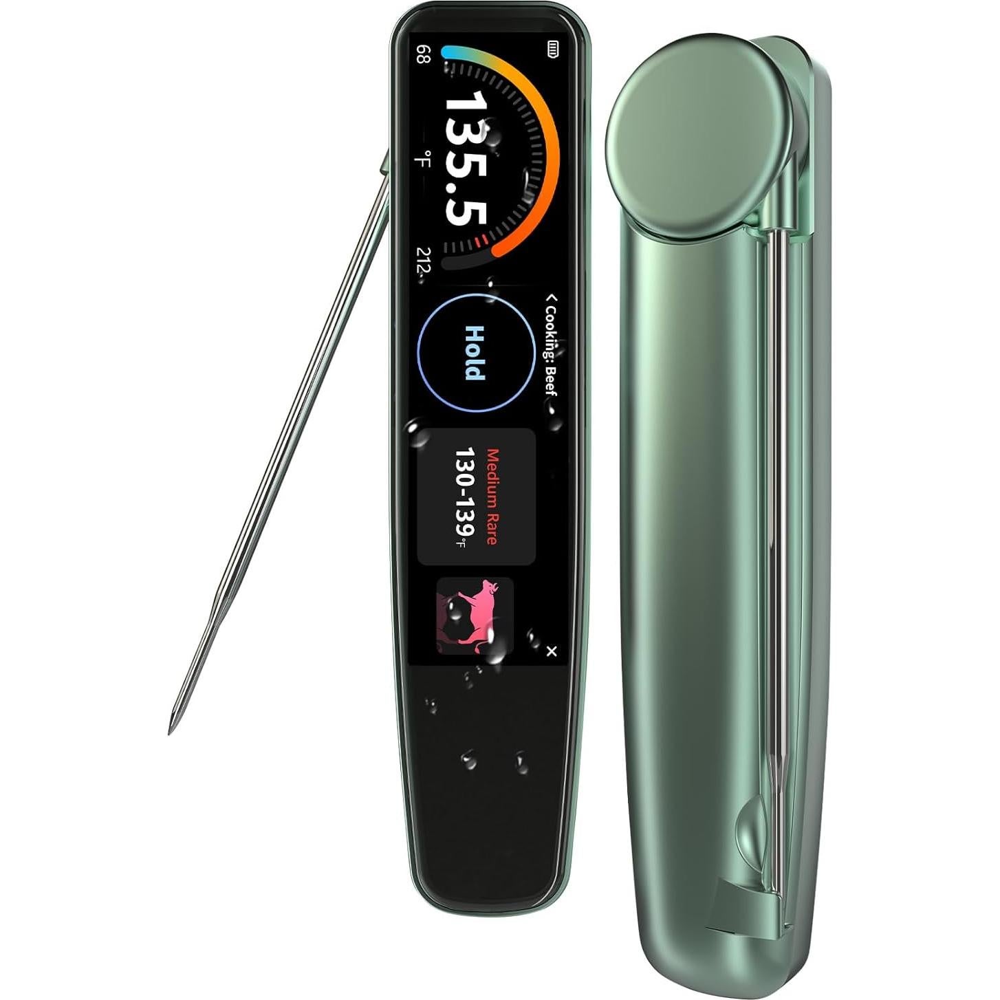 Termómetro Digital de Carne Inteligente Temp-OS 3.8" HD