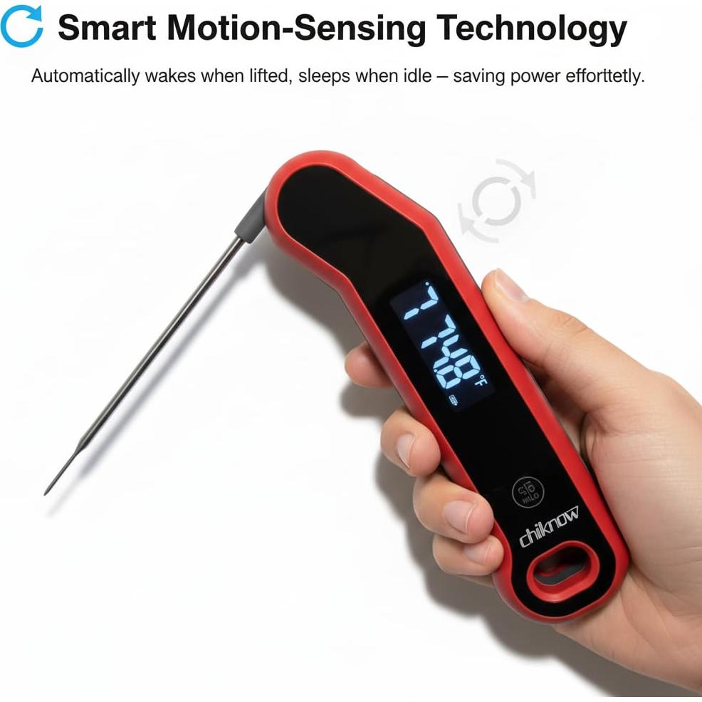 Termómetro Digital de Carne ThermoX, Precisión ±0.3°C, IP67