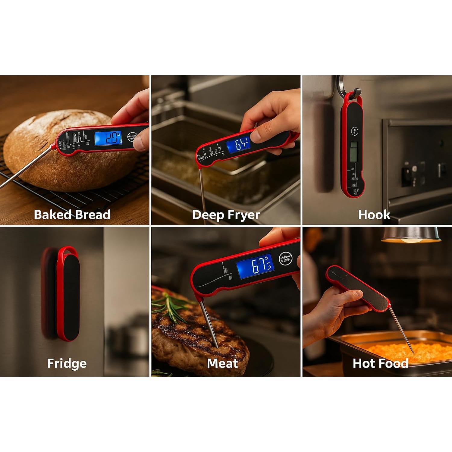 Termómetro Digital Fireline IP66 - Ultra Rápido y Plegable